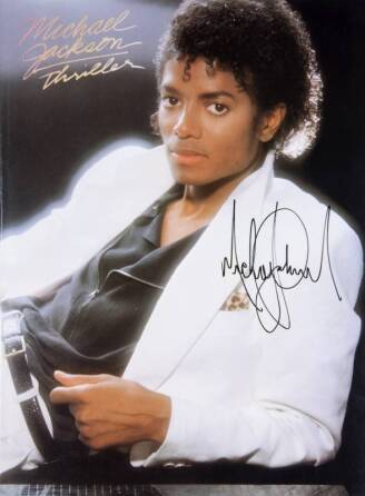 MICHAEL JACKSON SIGNED SONGBOOK