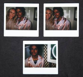 MICHAEL JACKSON ORIGINAL POLAROID PHOTOGRAPHS