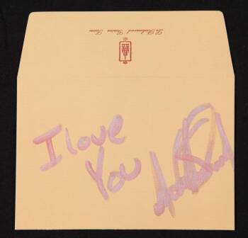 MICHAEL JACKSON SIGNED ENVELOPE