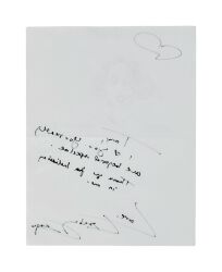 Tony Bennett | Lady Gaga Signed Note - 2