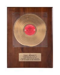 Tony Bennett | "I Left My Heart in San Francisco" Record Award