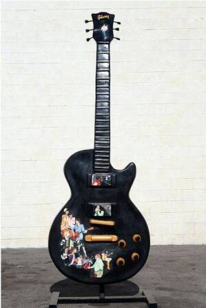 AD LIB GUITAR SCULPTURE - STEPHANIE PRYOR