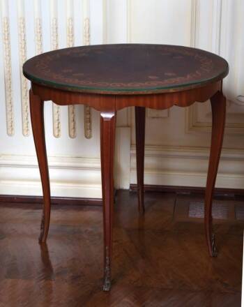 MARQUETRY OCCASIONAL TABLE