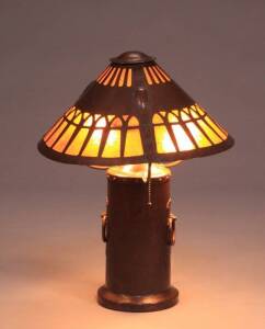 A CHARLES LIMBERT TABLE LAMP