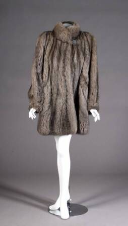 Barbra Streisand Fur Coat