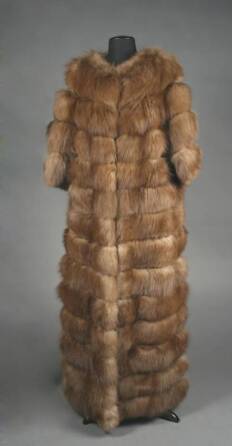 Barbra Streisand Designed Fur Ensemble