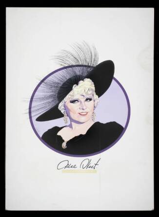 MAE WEST PAINTINGS BY LARRY SALK