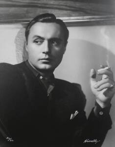 GEORGE HURRELL PHOTOGRAPH OF CHARLES BOYER