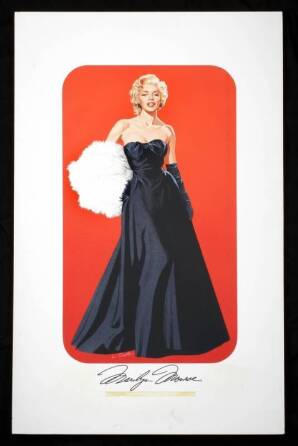 MARILYN MONROE PAINTING BY LARRY SALK