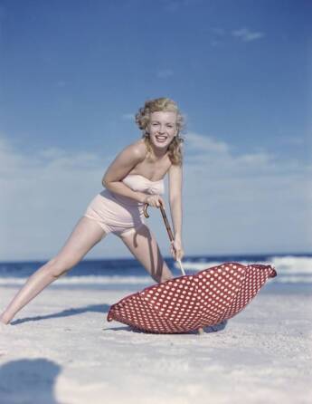 MARILYN MONROE LIMITED EDITION DE DIENES PRINT