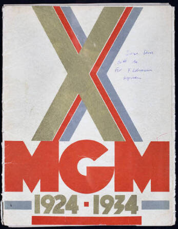 MGM 1924 - 1934 STAR PORTRAITS