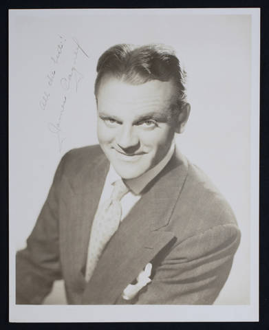 JAMES CAGNEY SIGNED PHOTOGRAPH