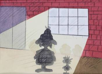 TWO ORIGINAL STORYBOARDS FROM "PEANUTS"
