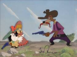 AN MGM STUDIOS CELLULOID FROM "HOMESTEADER DROOPY" - 2