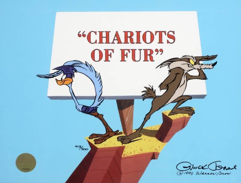 A CHUCK JONES LIMITED EDITION SERICEL FROM "CHARIO