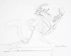 A CHUCK JONES DRAWING OF WILE E. COYOTE