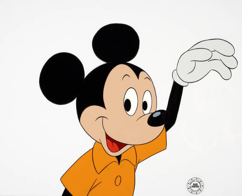 A WALT DISNEY CELLULOID OF MICKEY MOUSE