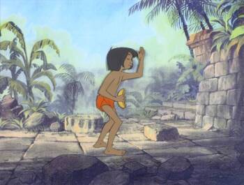 A WALT DISNEY CELLULOID FROM "THE JUNGLE BOOK"