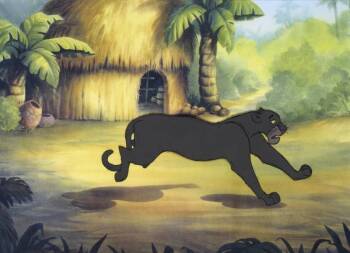 A WALT DISNEY CELLULOID FROM "THE JUNGLE BOOK"