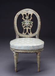 ITALIAN NEOCLASSICAL CARVED SIDE CHAIR