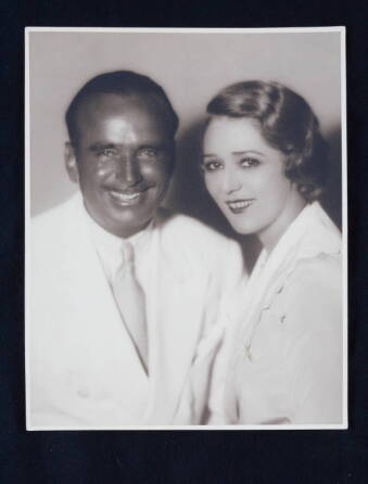 MARY PICKFORD AND DOUGLAS FAIRBANKS PHOTOGRAPH