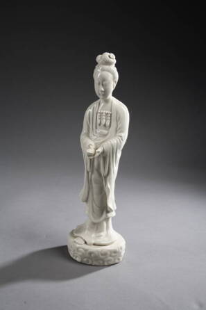 CHINESE BLANC DE CHINE STATUE OF QUAN YIN