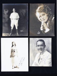 MARY, LOTTIE AND JACK PICKFORD SIGNED PHOTOGRAPHS