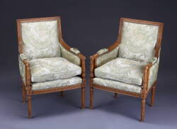 PAIR OF REGENCY STYLE BERGERES