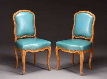 PAIR OF FRENCH PROVINCIAL SIDE CHAIRS