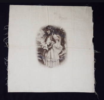 MARY PICKFORD PHOTOGRAPH ON FABRIC