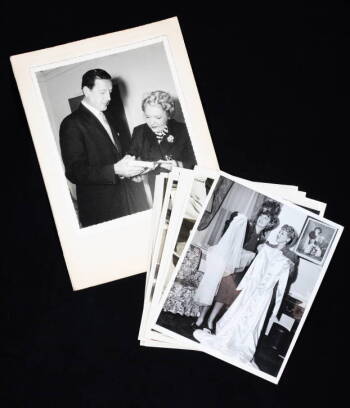 MARY PICKFORD ENTERTAINMENT AND PERSONAL PHOTOGRAPH