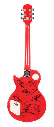 AMERICAN IDOLS SIGNED GUITAR