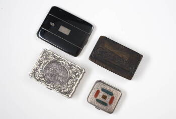 CIGARETTE AND COIN CASES
