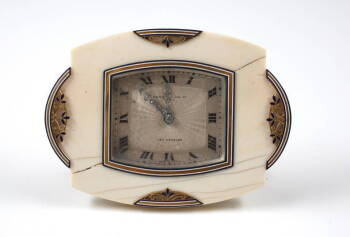 ART DECO TRAVEL CLOCK