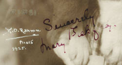 MARY PICKFORD SIGNED PHOTOGRAPH - 2