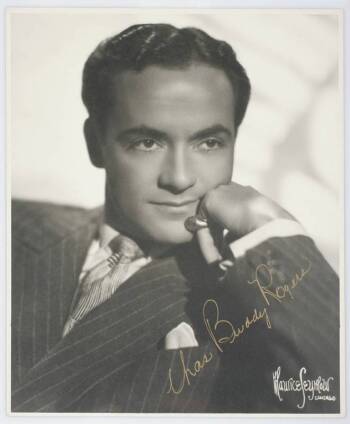 BUDDY ROGERS SIGNED PHOTOGRAPH