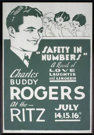 BUDDY ROGERS POSTER