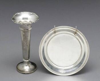 MARY PICKFORD OWNED MONOGRAMMED SILVER ITEMS