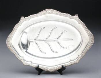 MARY PICKFORD OWNED SILVER PLATTER