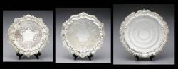 MARY PICKFORD OWNED SILVER TRAYS - 2