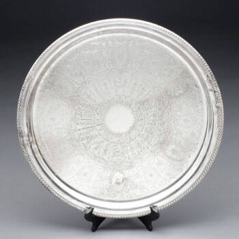 MARY PICKFORD OWNED SILVER TRAY