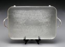 MARY PICKFORD OWNED SILVER TRAY - 2