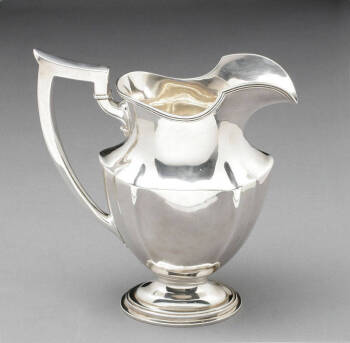 MARY PICKFORD OWNED SILVER PITCHER