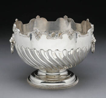 MARY PICKFORD OWNED SILVER BOWL