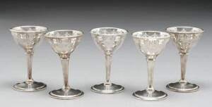 MARY PICKFORD OWNED SILVER SHERBET STANDS