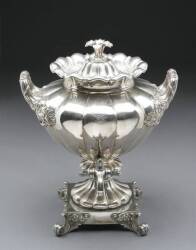 MARY PICKFORD OWNED SILVER TEA URN - 2