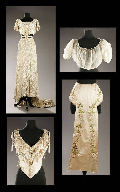 MARY PICKFORD OWNED EVENING ENSEMBLE AND RELATED ITEMS
