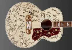 SUNDANCE FILM FESTIVAL SIGNED GIBSON GUITAR - 4