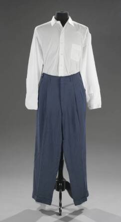 BUDDY HOLLY STAGE WORN PANTS AND SHIRT
