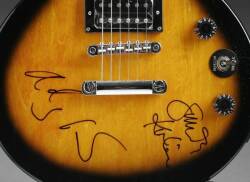 FREE MEMBERS KIRKE AND FRASER SIGNED GUITAR - 2